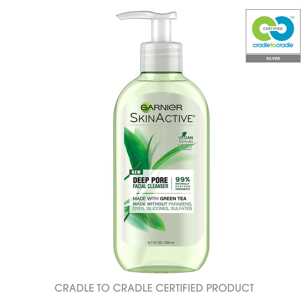 Garnier SkinActive: vegan et respectueux de l'environnement.