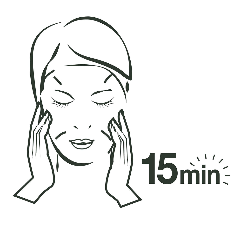 Garnier SkinActive masque feuille hydratant extrait de grenade pour fraîcheur rafraîchissante.