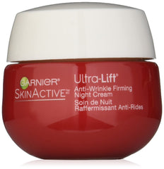 Garnier SkinActive Ultra-Lift Nuit – bouteille montrant l'hydratation profonde pour la peau.