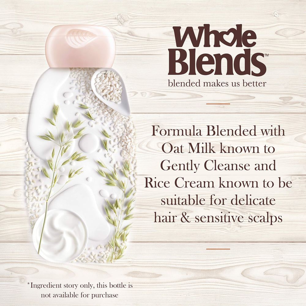 Garnier Whole Blends Shampoing mousse douceur — soin léger pour cheveux délicats