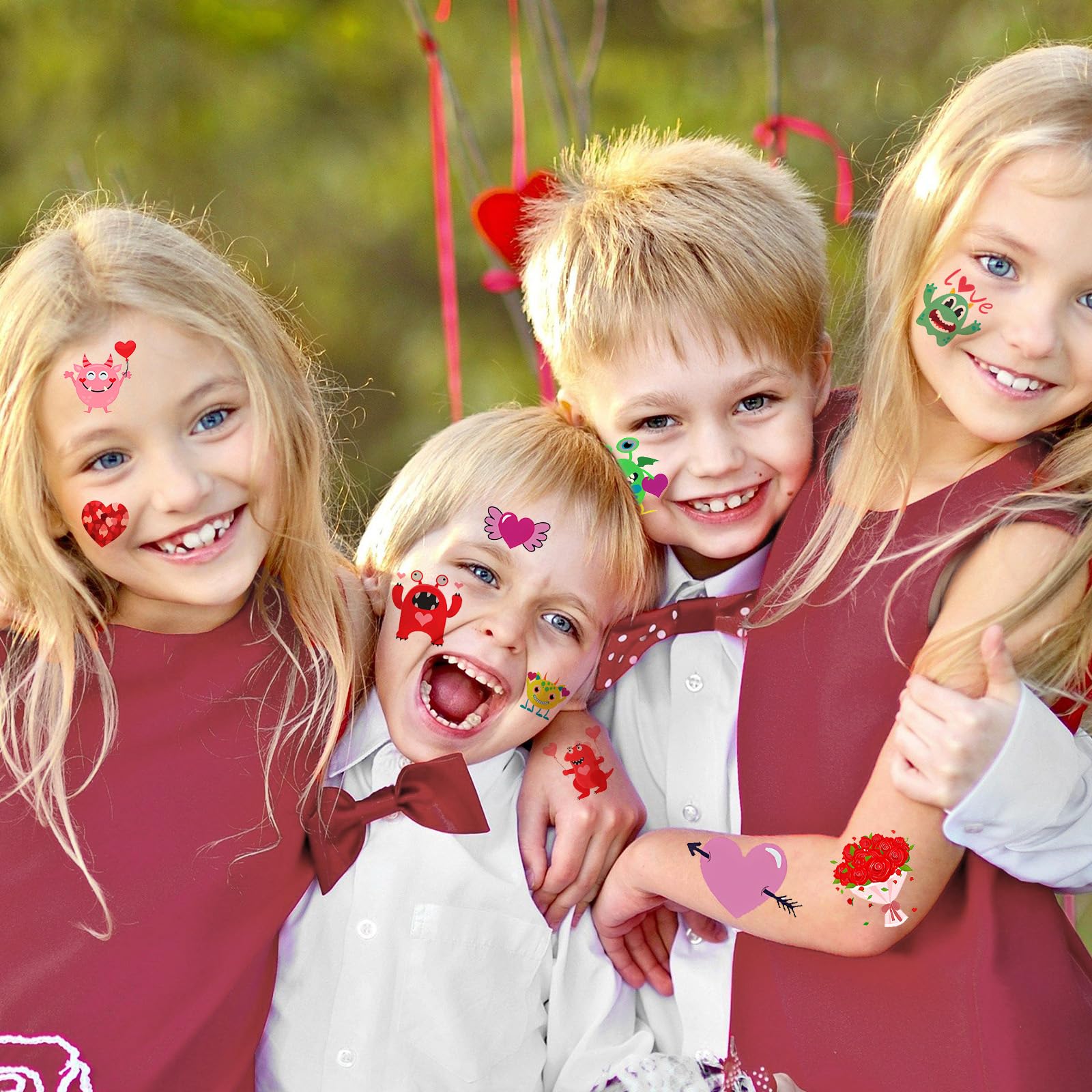 Garsellen tatouages temporaires non toxiques – sécurité et simplicité pour parent et enfant
