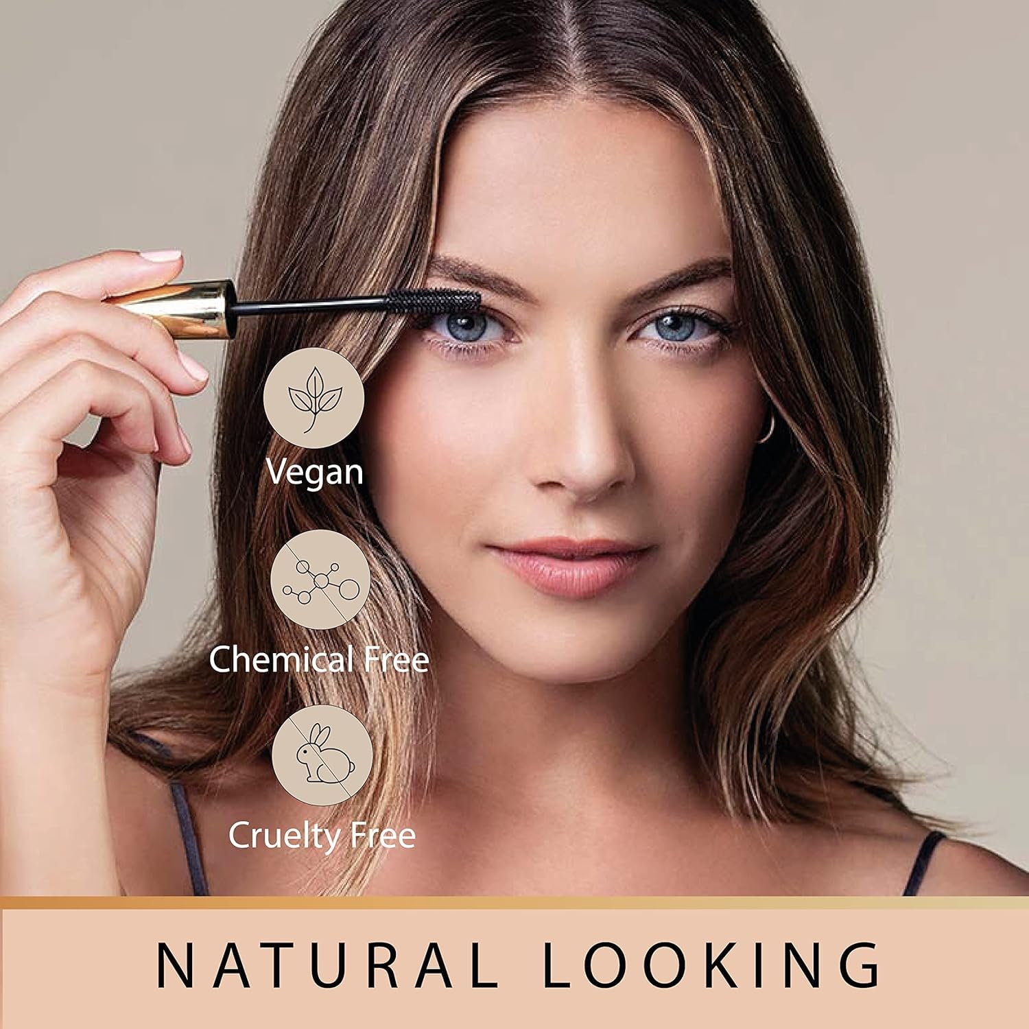 Séparation et allongement sans paquets par Gaya Cosmetics.