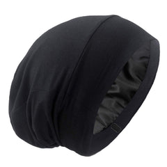 GB Selected bonnet douceur satin intérieur: protège les cheveux pendant le sommeil