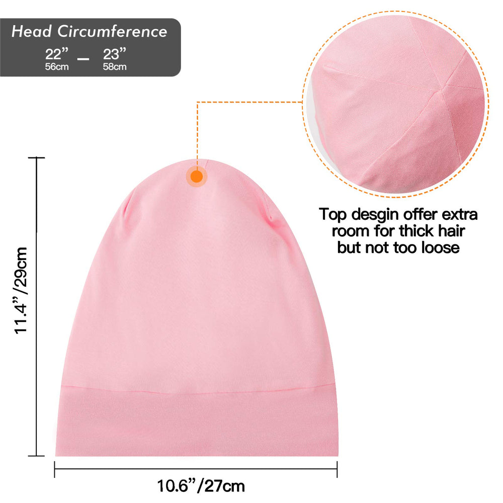 GB Selected bonnet satin idéal pour CPAP et protection capillaire