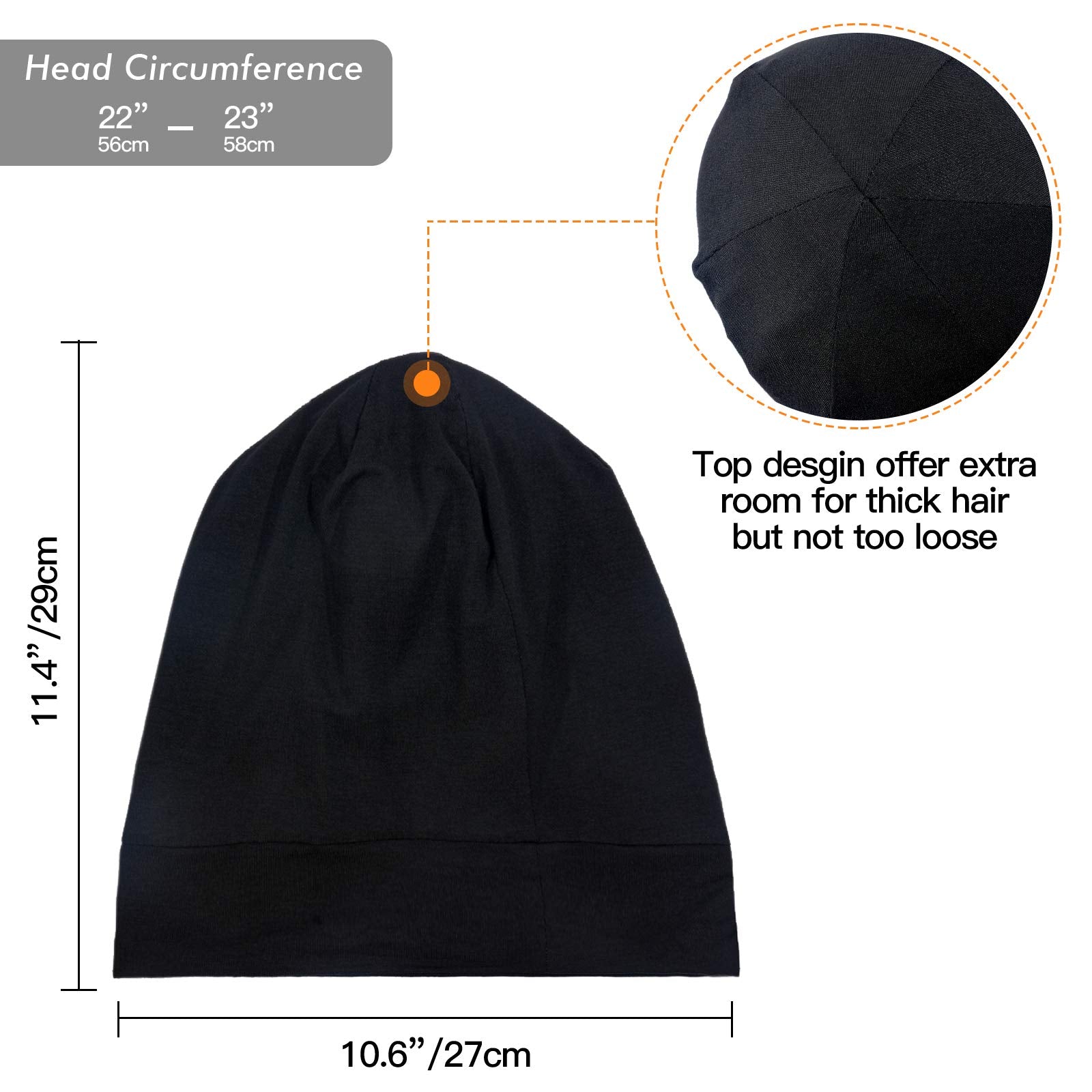 GB Selected bonnet style décontracté complète votre tenue et protège les cheveux.