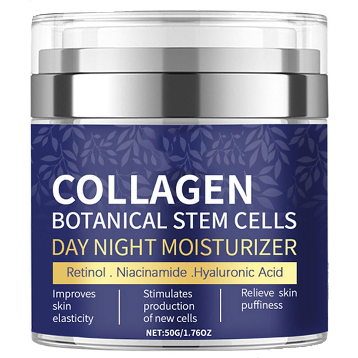gcdat Crème collagène visage avec pompe airless, hydratation longue durée