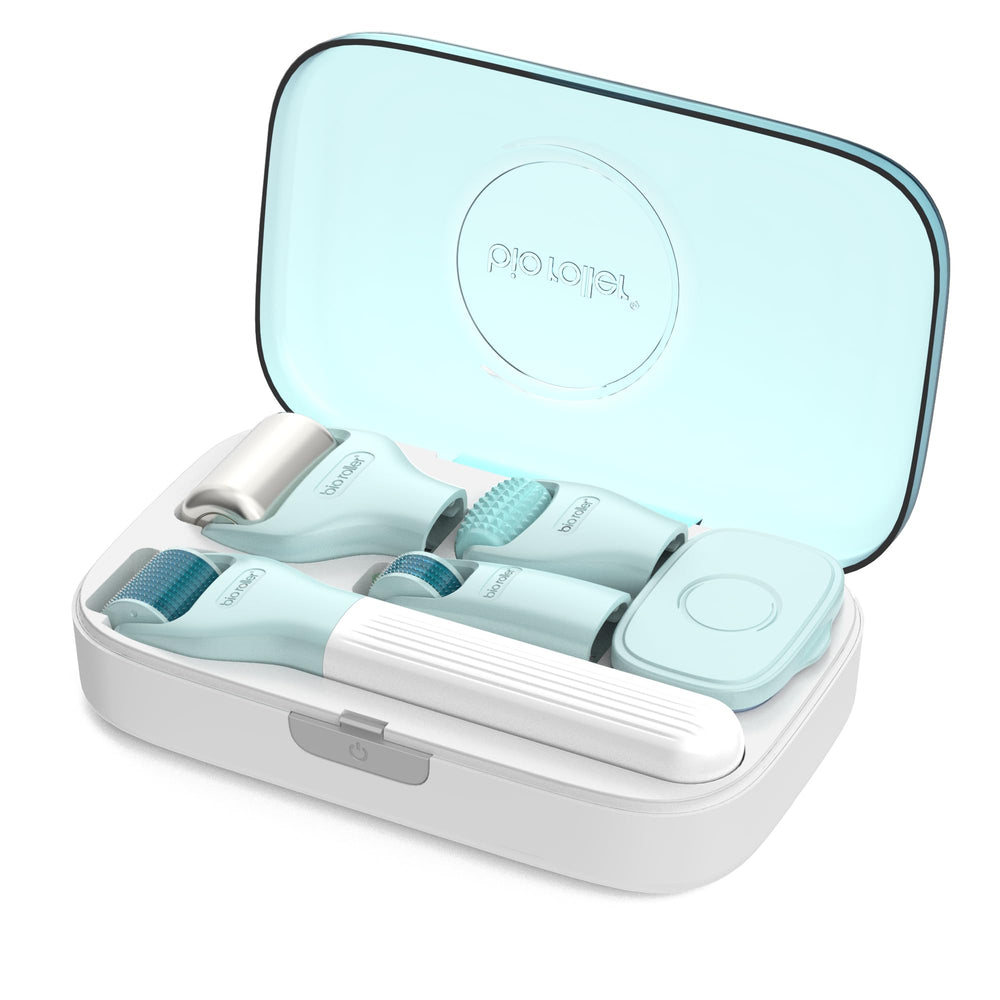 Kit facile à transporter, idéal pour les routines beauté personnelles.