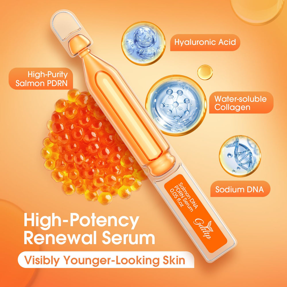 GDTLTP Serum DNA Saumon hyaluronique gel, hydratation intense.