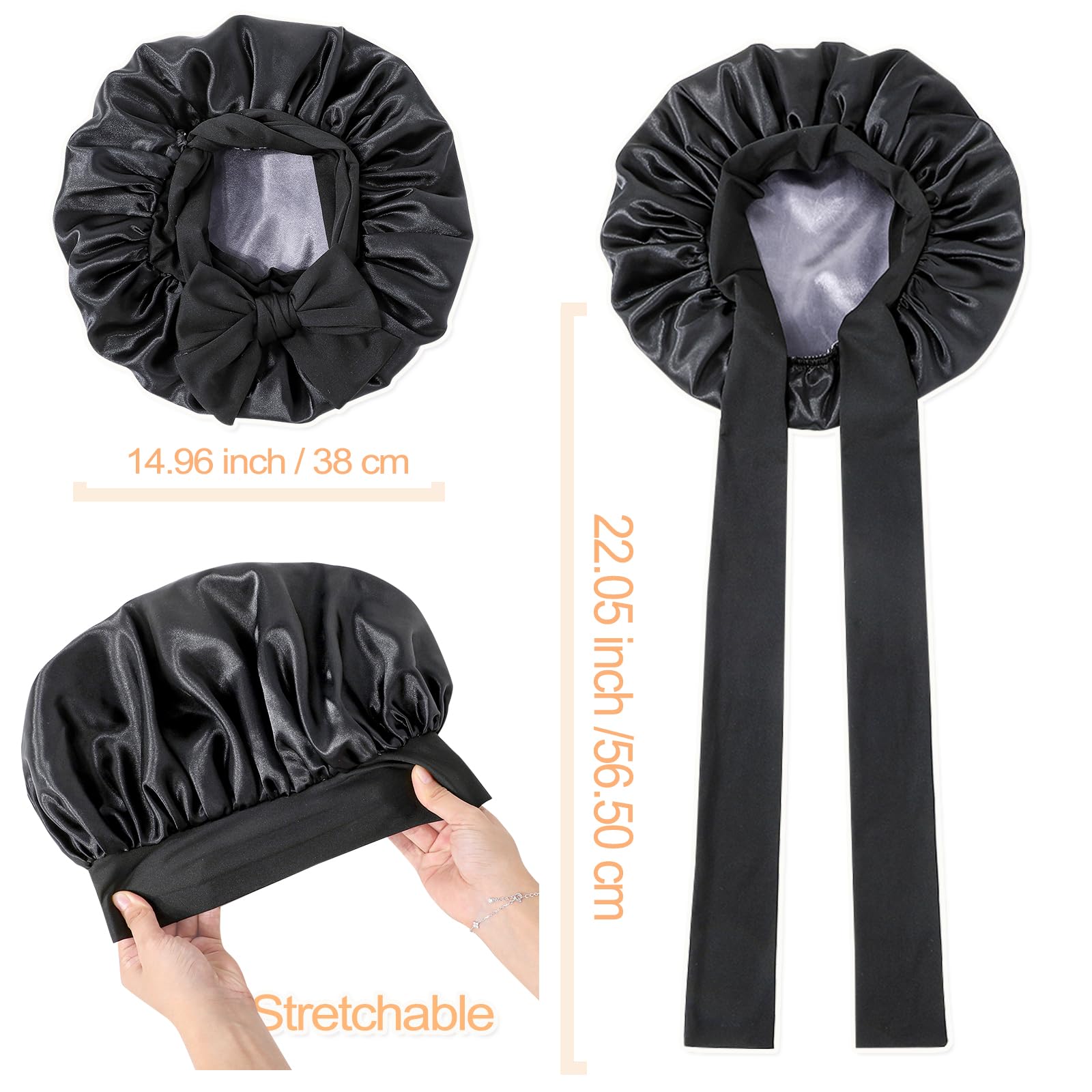 GDTOGRT bonnet satin léger et confortable pour un usage quotidien.