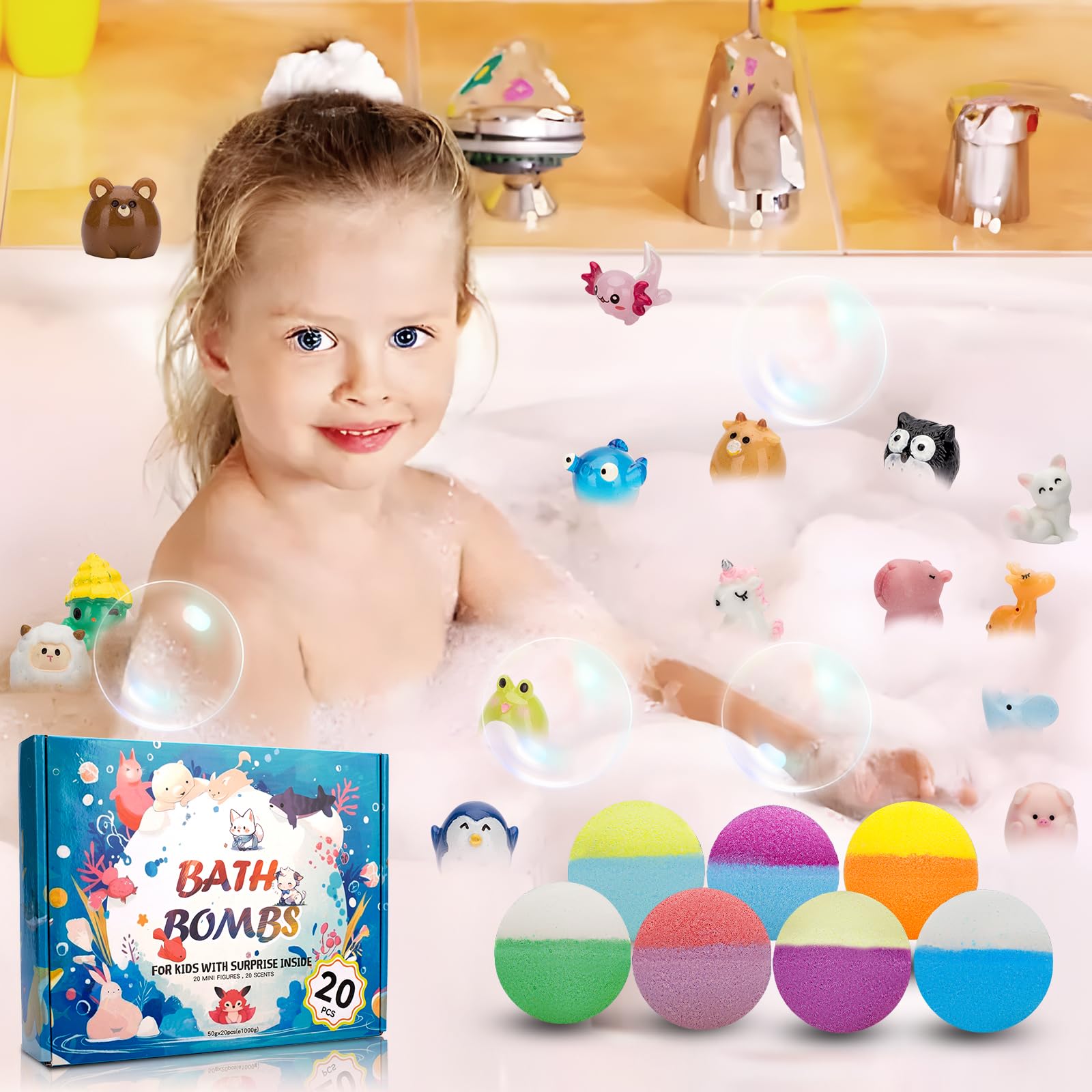 GDXINYES – licorne, expérience magique pendant le bain.