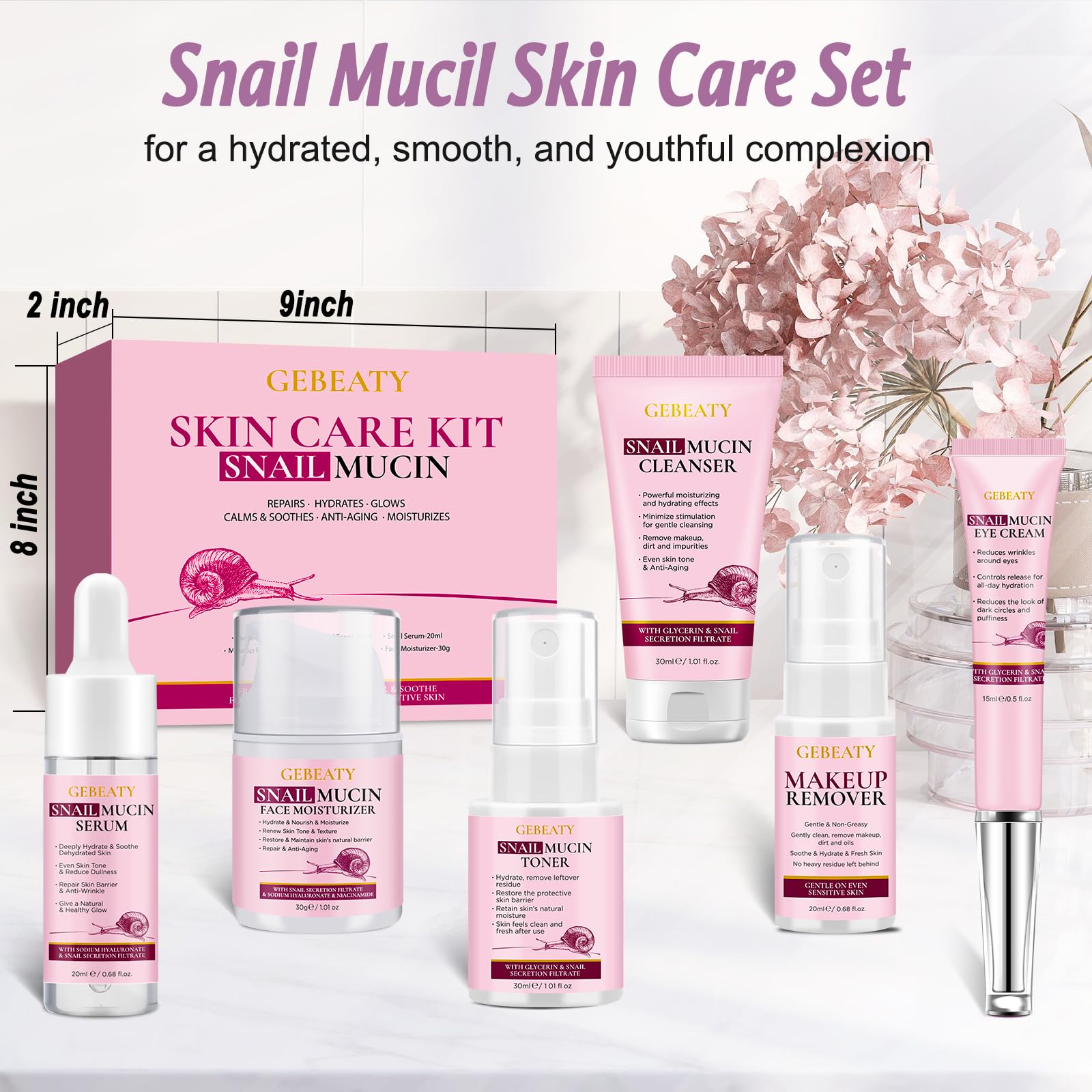 GEBEATY crème yeux – hydratante et ciblée pour le contour des yeux.