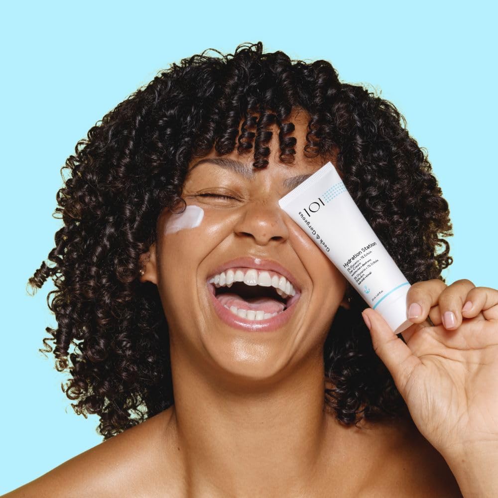 Geek & Gorgeous Hydration Station – emballage sans parfum et végétal, usage quotidien facilité