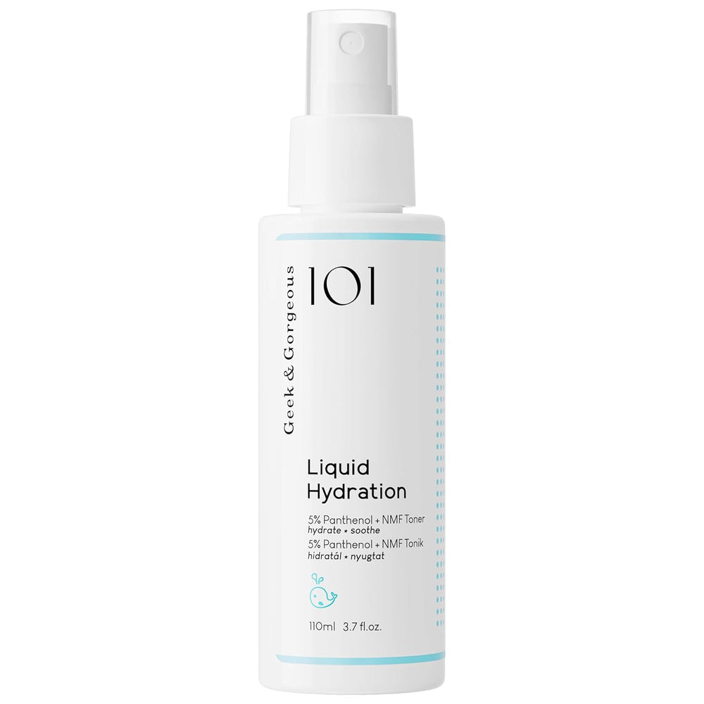 Geek & Gorgeous Liquid Hydration brume visage 30 ml pour hydratation rapide