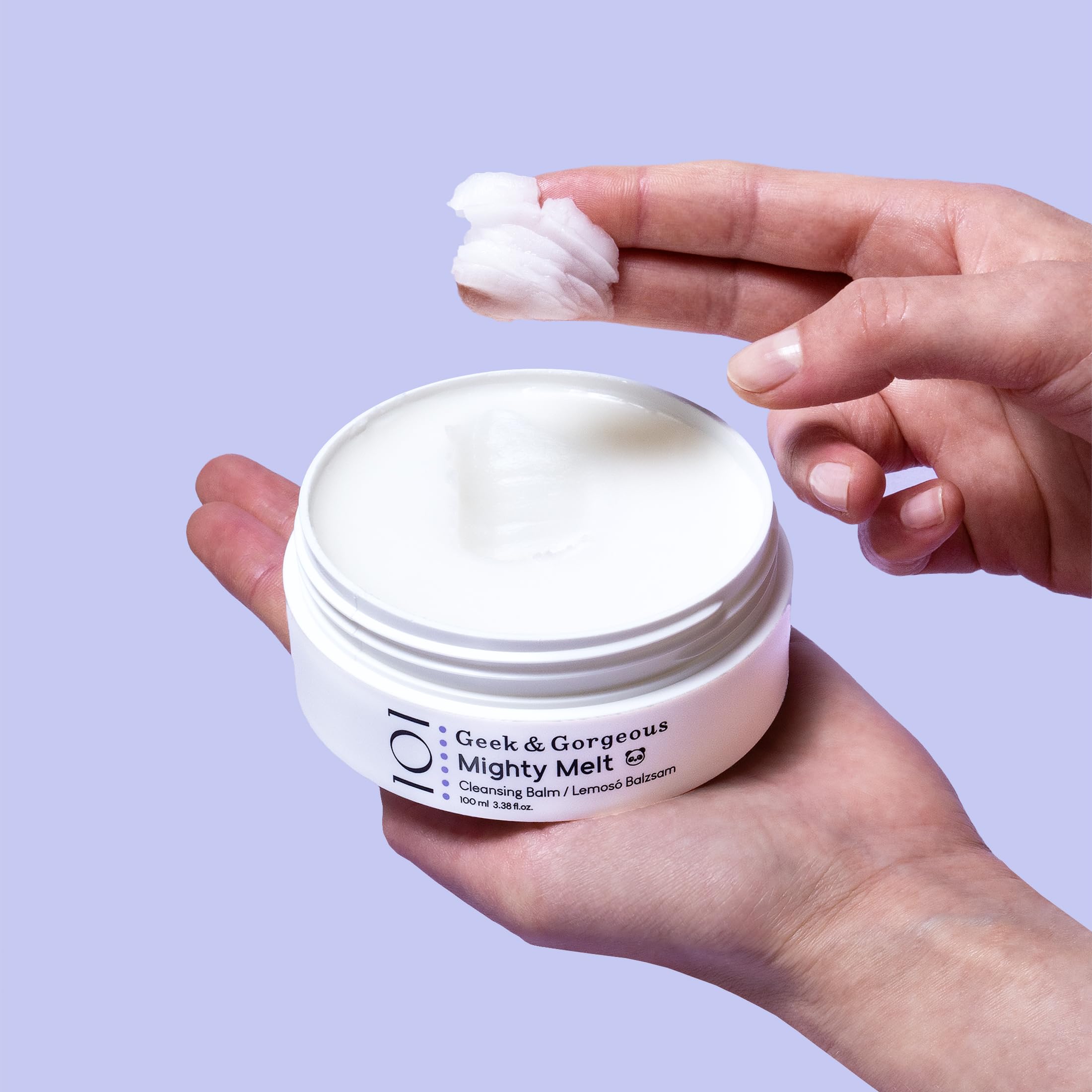 Geek & Gorgeous Mighty Melt usage-soir est ideal comme premiere etape du rituel nocturne.