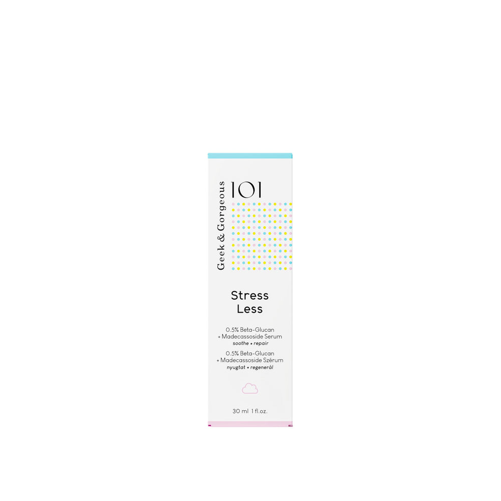 Ingrédients bêta-glucane et madecassoside présents dans la formule pour calmer la peau.
