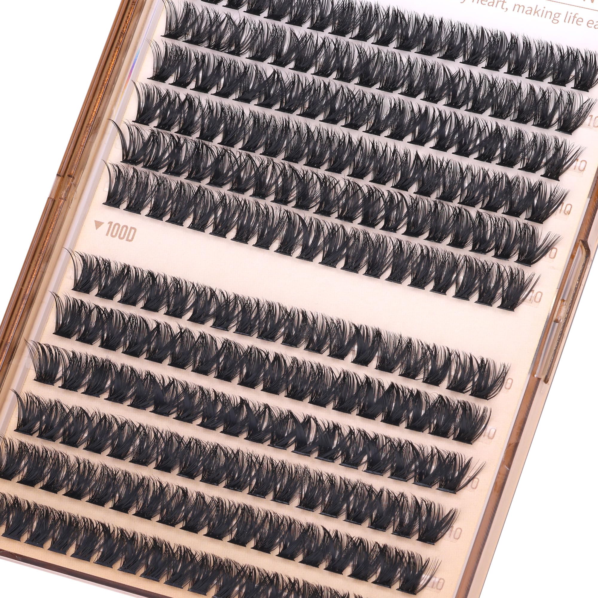 Geeneiya application-facile-cils-10mm: pose rapide pour un effet discret.