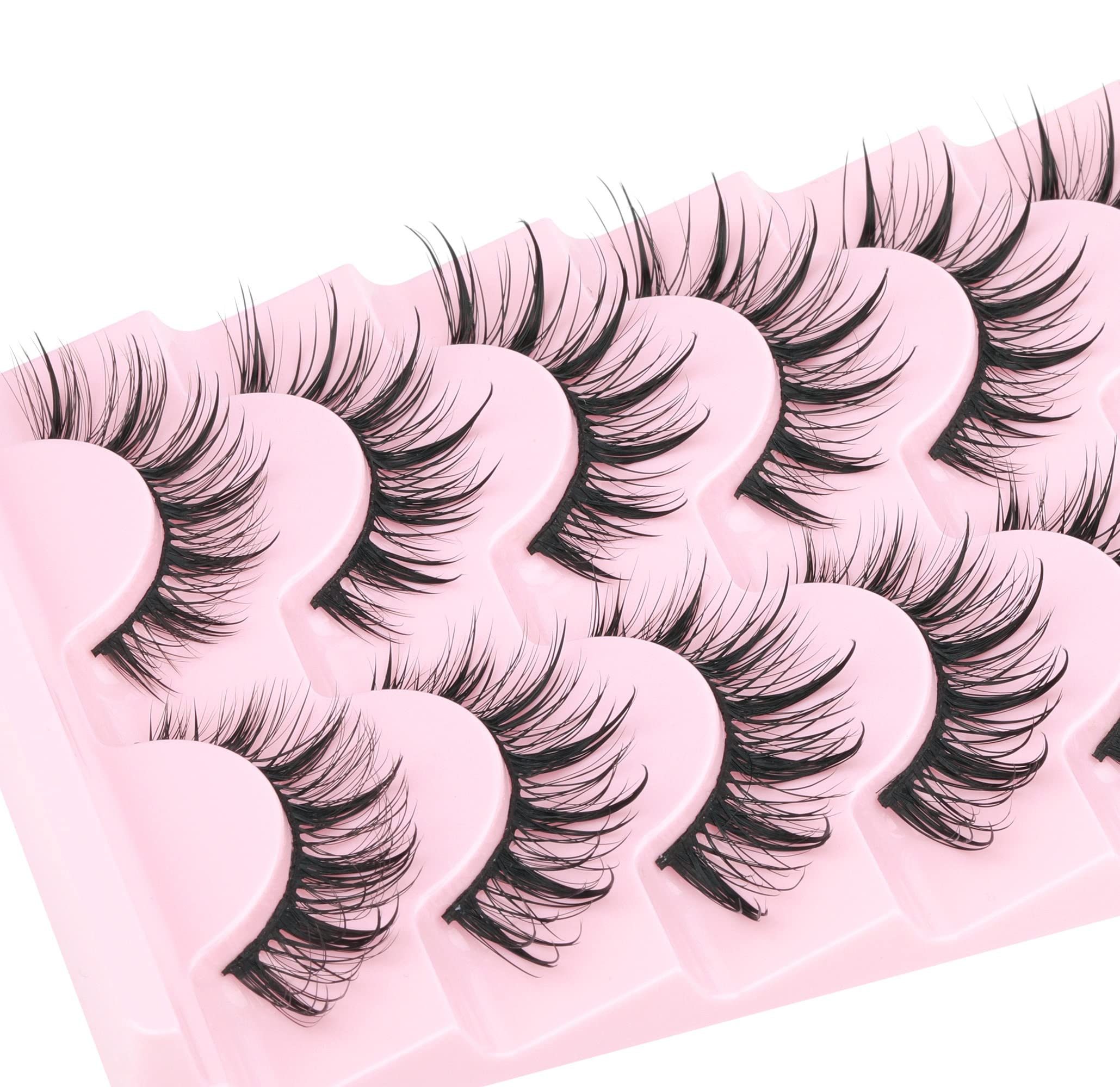 Geeneiya Bande coton Cils Noir: application facile et confort longue durée.