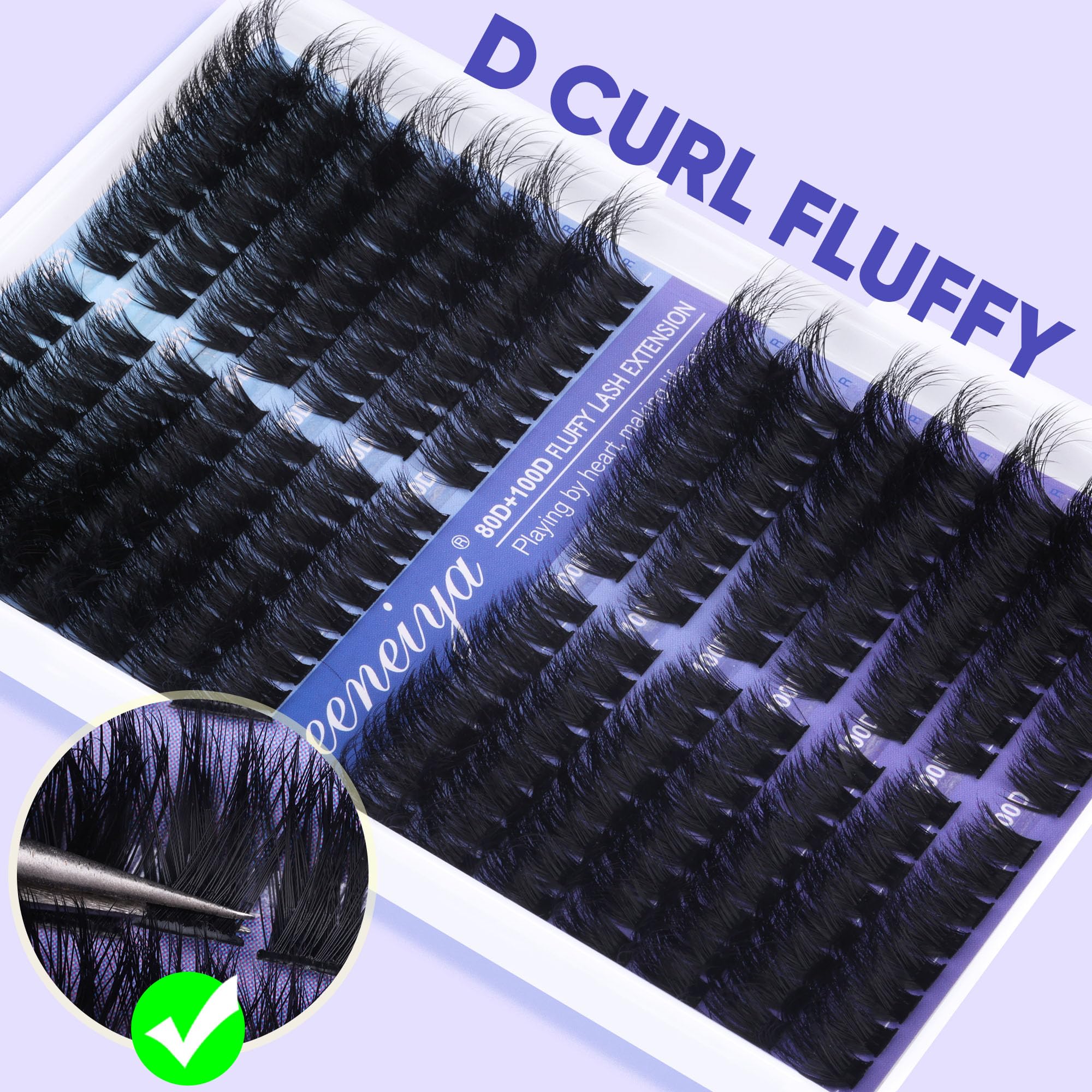 Geeneiya brosse cils, démêlage doux et finition soignée.