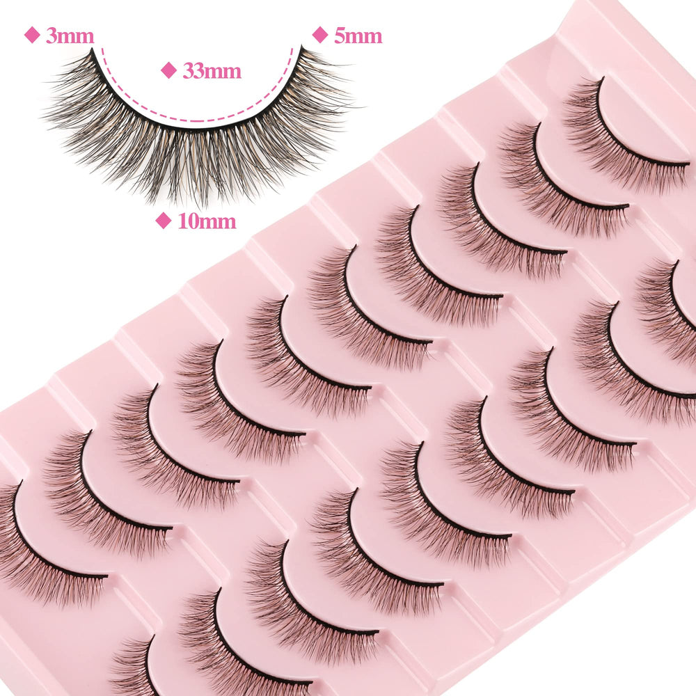 Geeneiya effet wispy naturel pour un look léger et élégant.