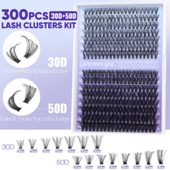 Geeneiya-clusters-cils-50d-denses : volume dense et effet plume.