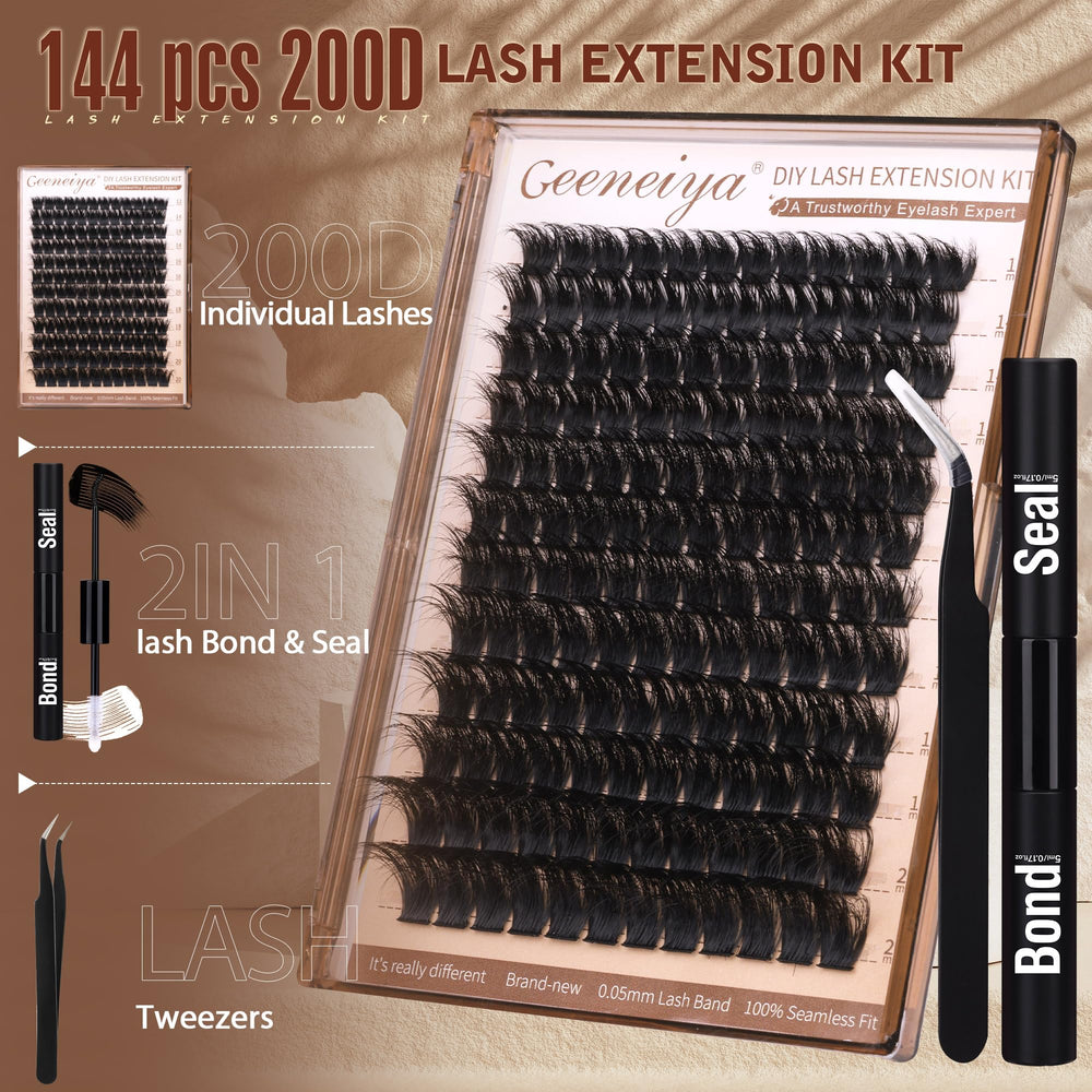 Geeneiya coffret cadeau cils – idéal pour offrir et tester le look