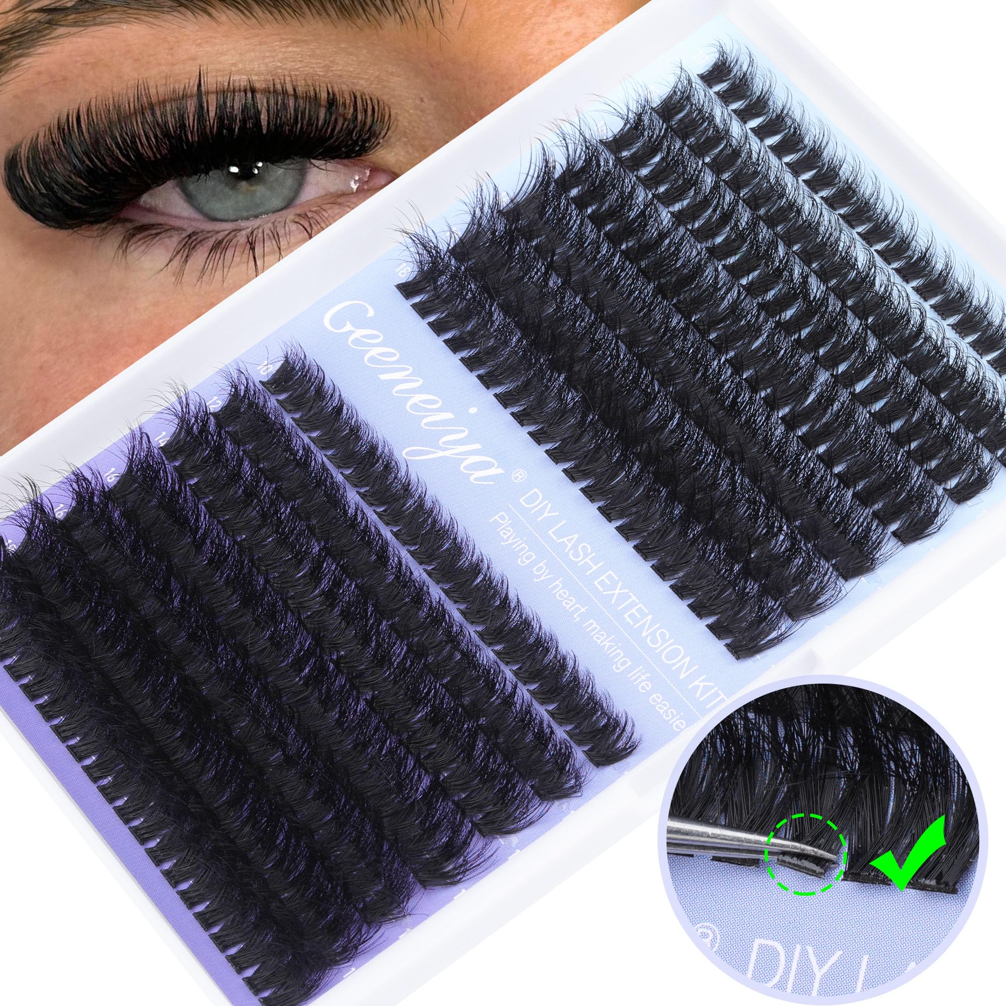 Geeneiya DIY at-home lash kit supports affordable, salon-like results