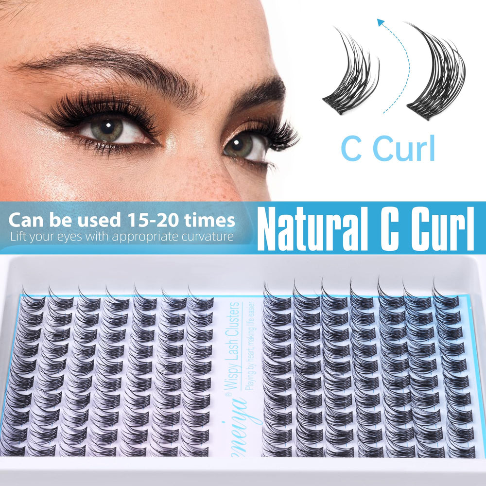 Geeneiya extensions cils clusters naturels pour un regard équilibré.