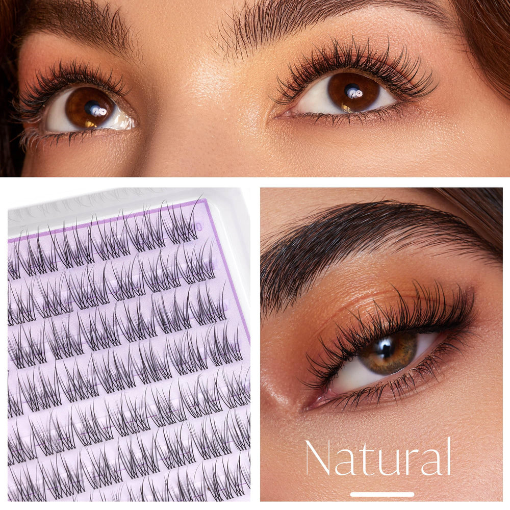 Geeneiya bande transparente met en valeur les cils naturels