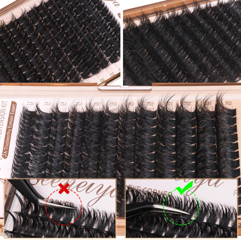 Geeneiya kit cils a domicile – pose facile chez soi