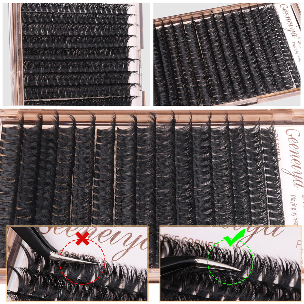 Geeneiya outils et accessoires lash pour une pose maîtrisée