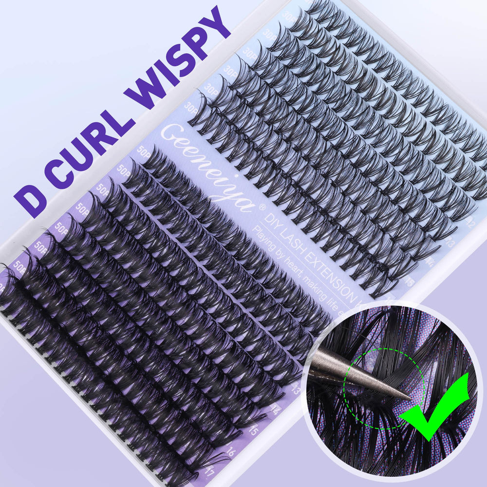 Geeneiya-pinces-a-cils-precision : outil fiable pour placer les clusters.