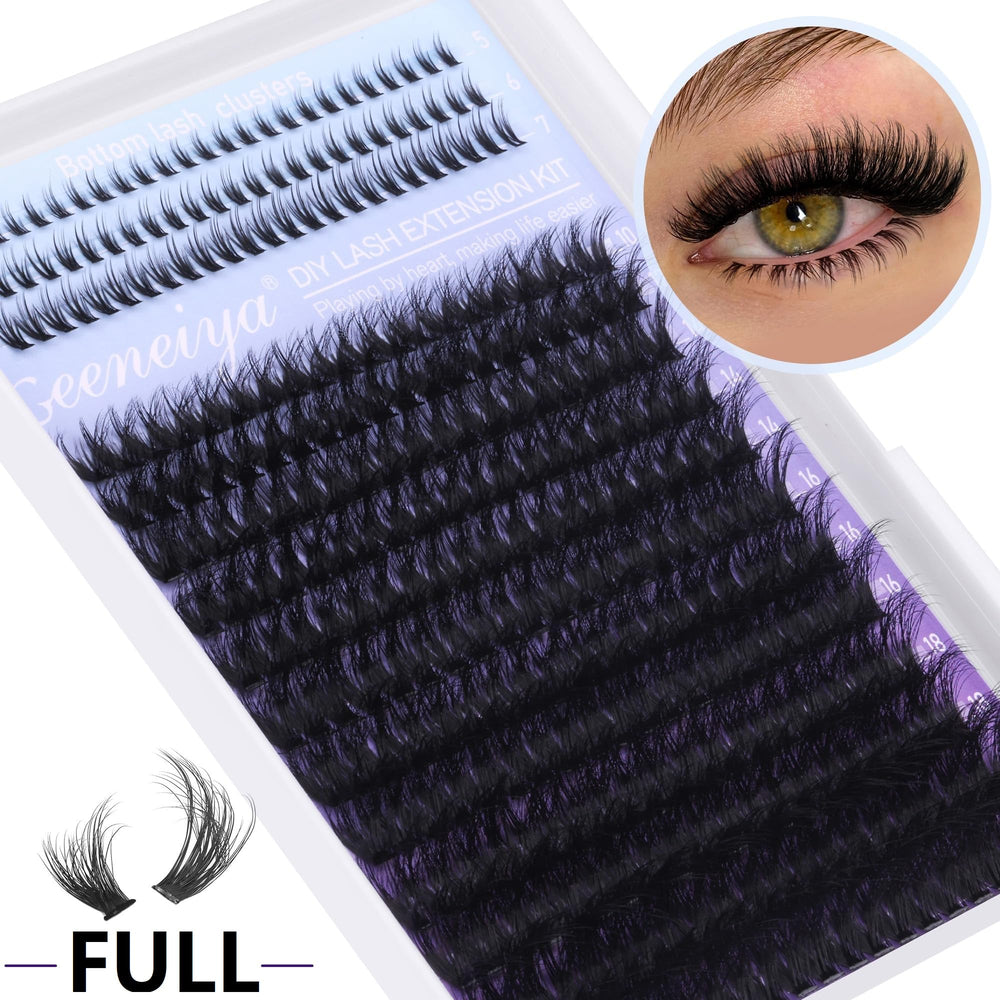 Geeneiya tutoriel d’application à la maison pour des cils impeccables.
