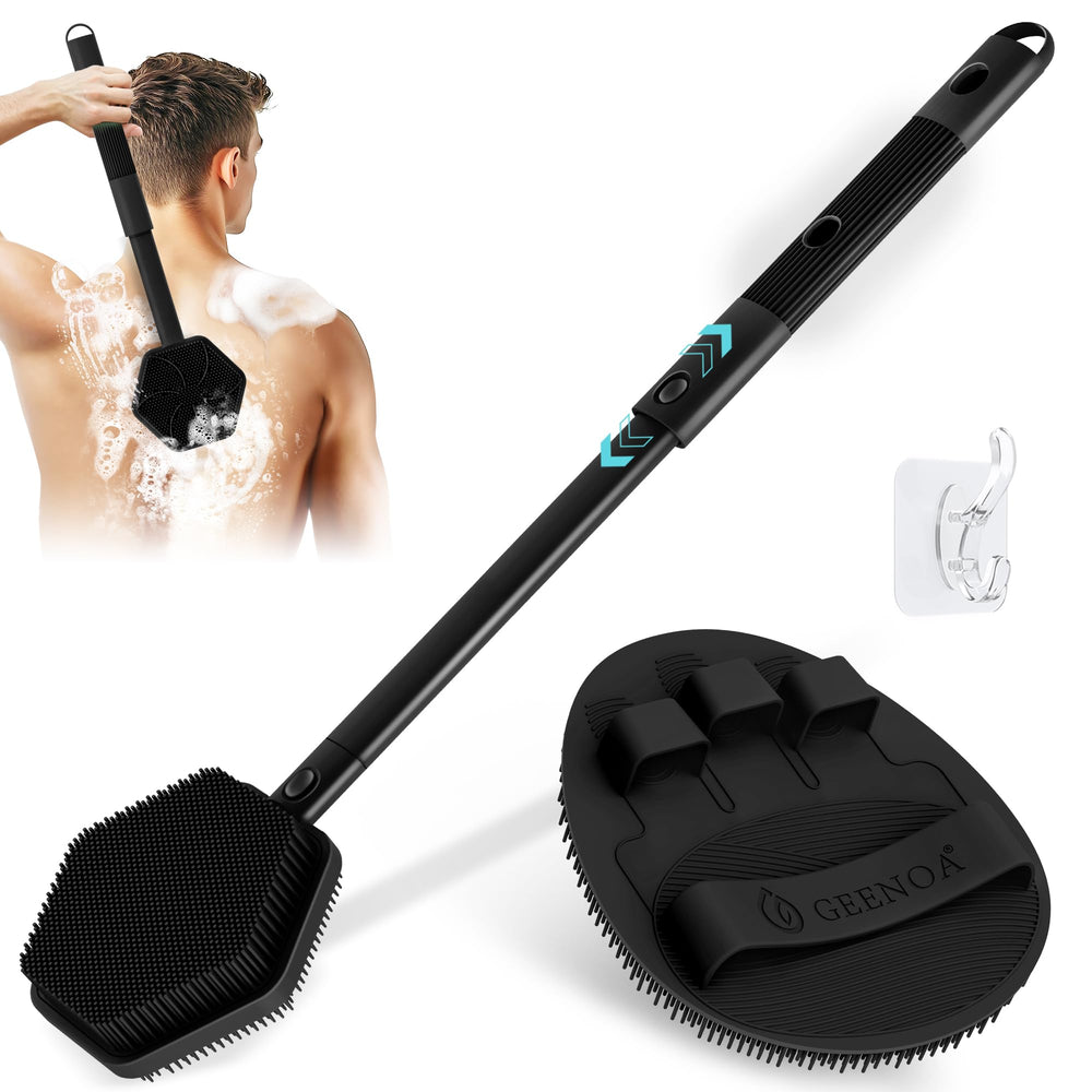 GEENOA brosse-dos-extensible pour un nettoyage profond et sûr.