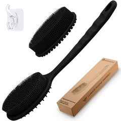 GEENOA brosse-dos silicone-poignée pour atteindre le dos.