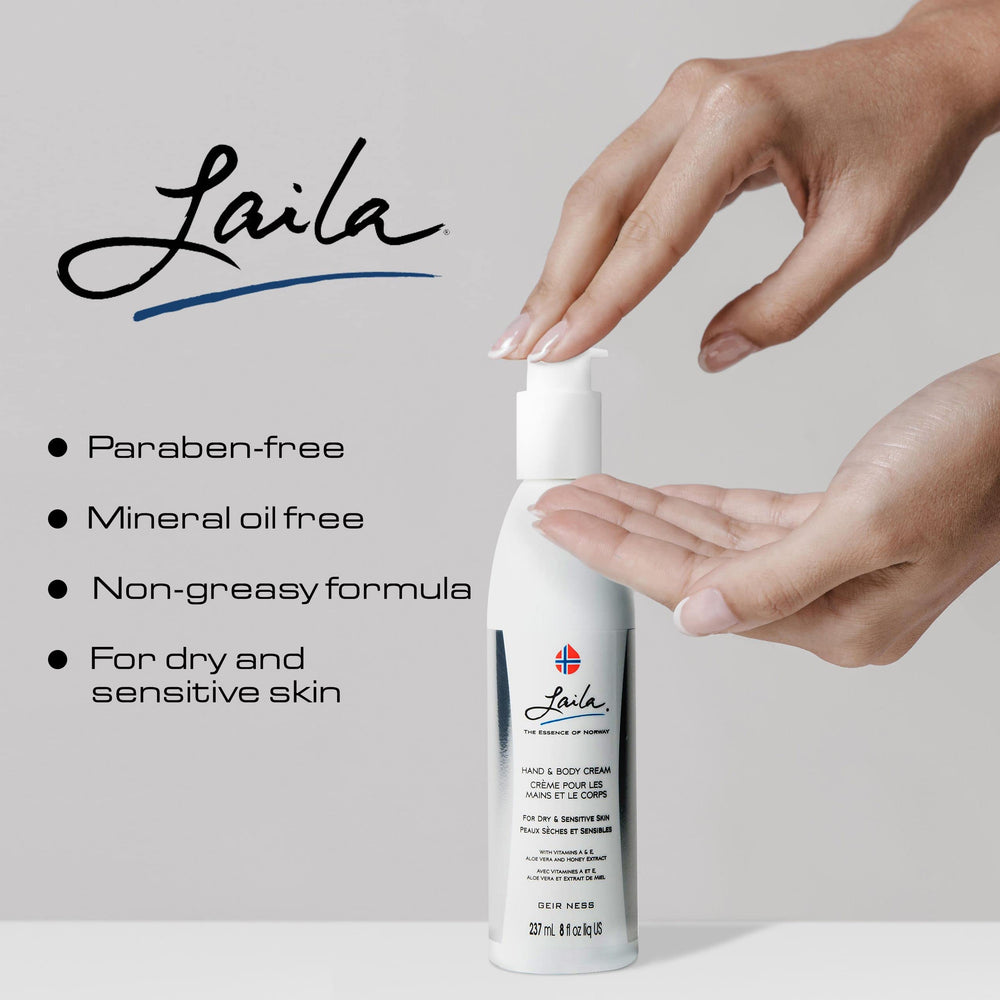 Geir Ness Laila crème à l'Aloe Vera et miel pour hydrater.