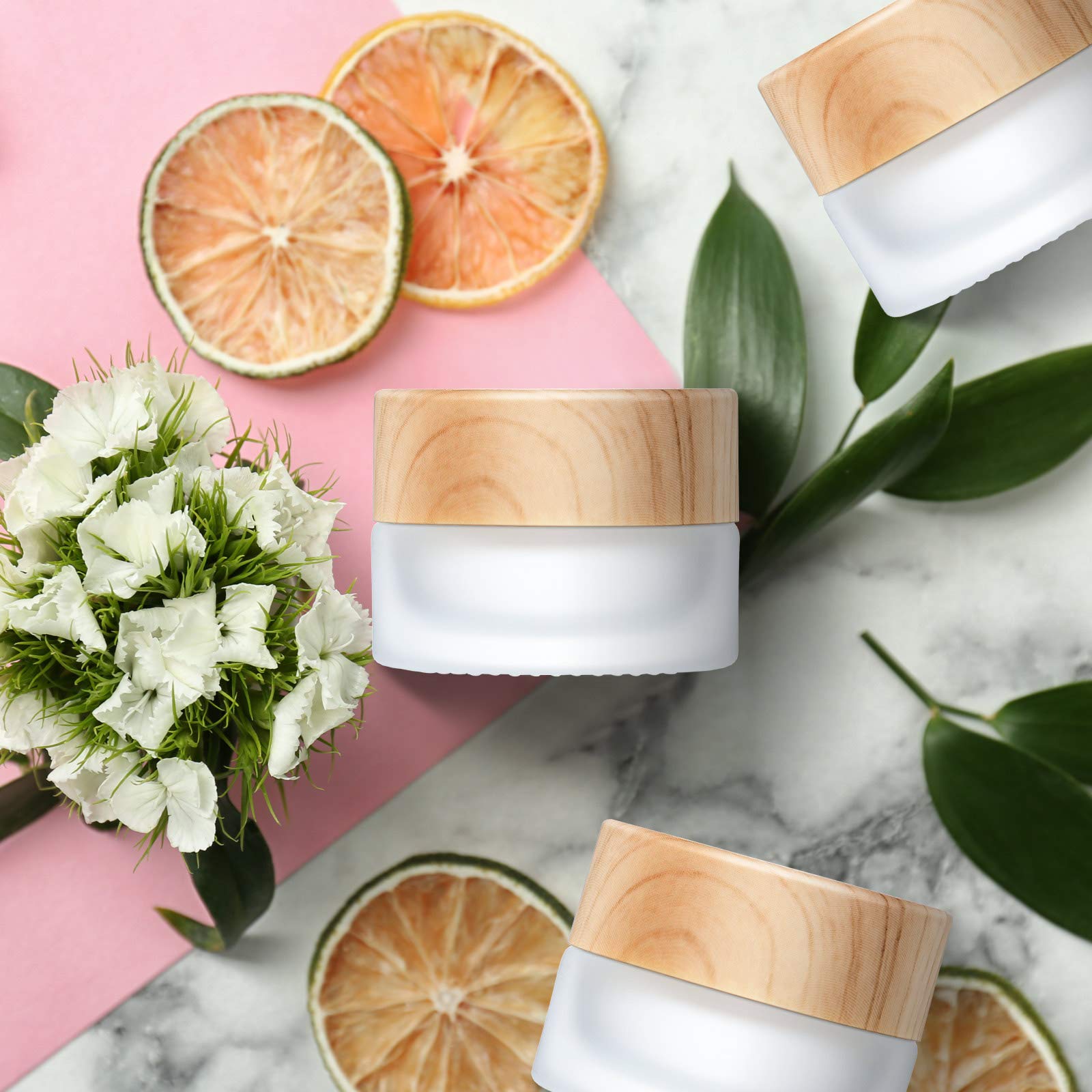 Geiserailie capuchon bambou et plastique anti-fuite, idéal pour transporter sans fuite.