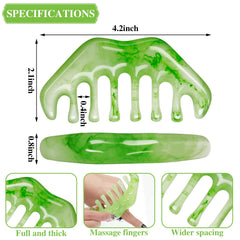 Geiserailie peigne gua sha, usage quotidien, relaxation ciblée du cuir chevelu.