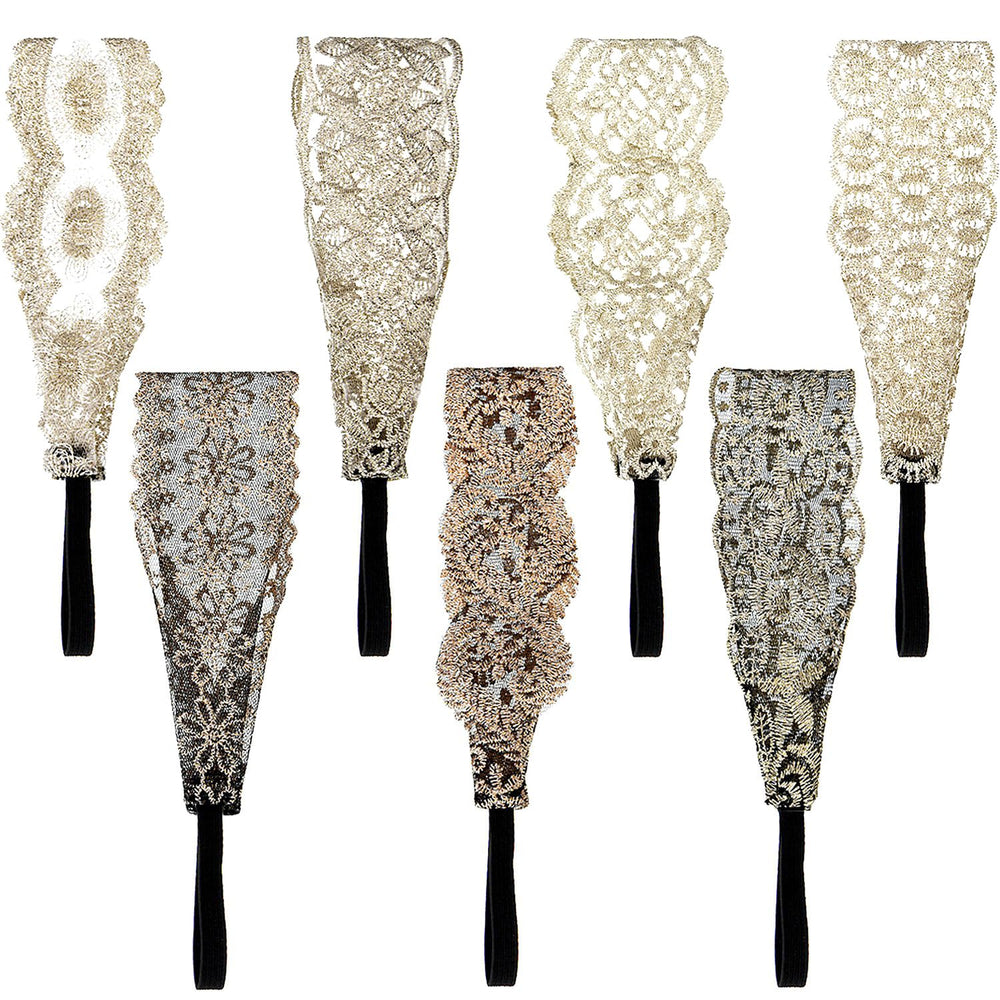 Gejoy serre-tête dentelle design 1, ajoutant une touche rétro à votre look