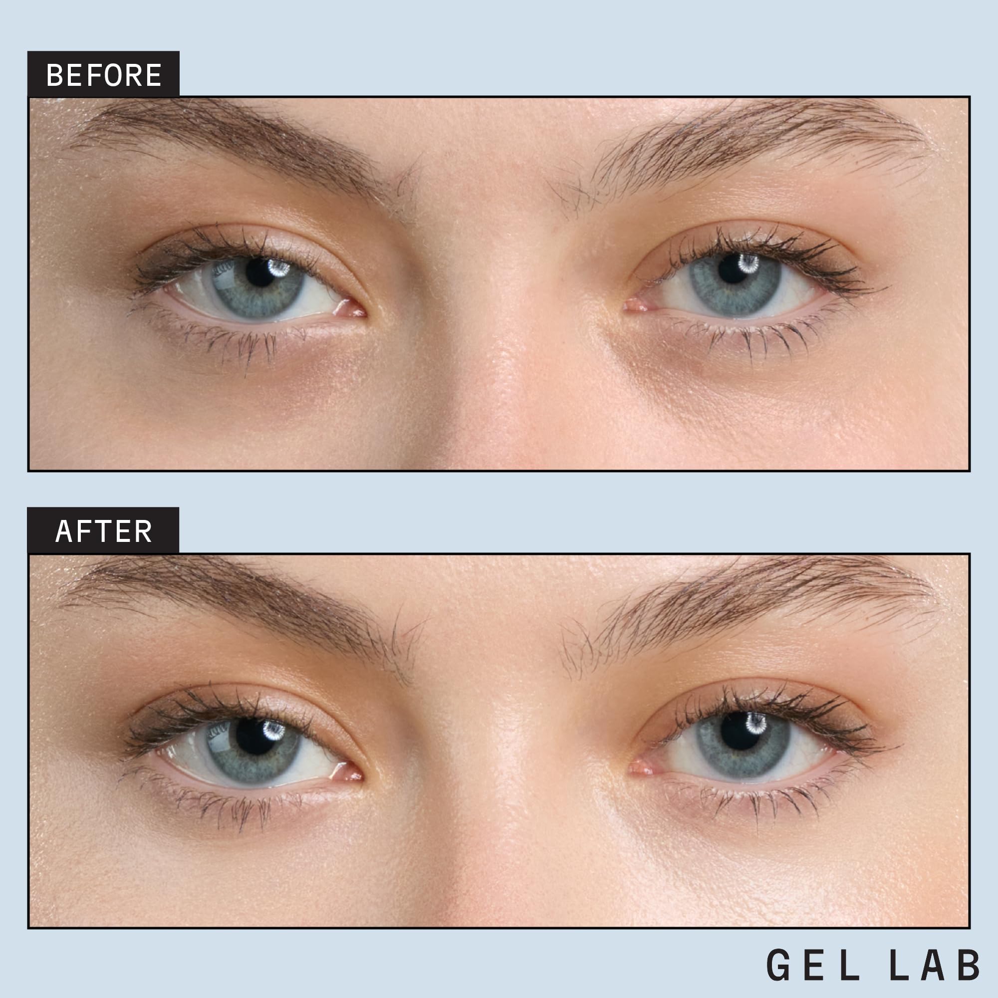 Gel Lab REGLOW patches yeux – application facile et ciblée.
