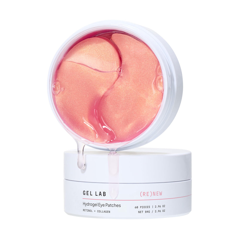 Patchs yeux Gel Lab Renew au retinol: revitalisent et lissent les ridules.