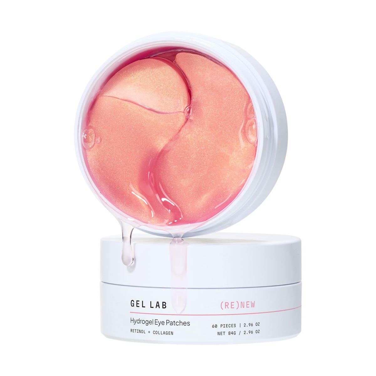 Patchs yeux Gel Lab Renew au retinol: revitalisent et lissent les ridules.