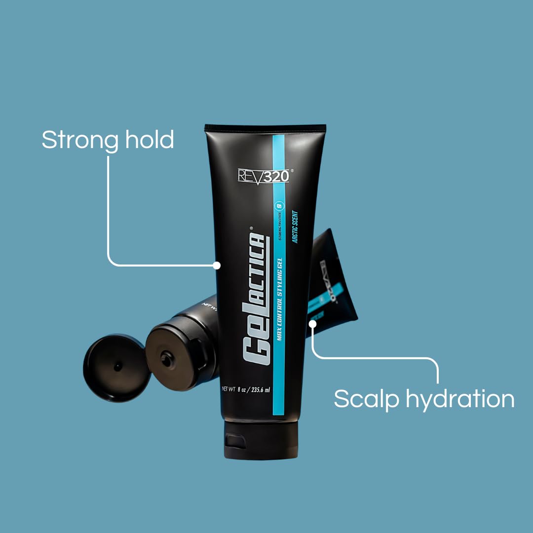 Formule sans alcool de Gelactica Max Control pour cuir chevelu sain
