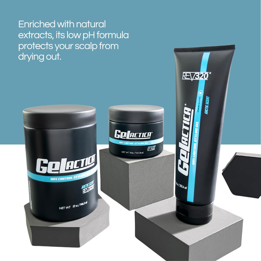 Huile d’argan et extraits naturels dans Gelactica Max Control