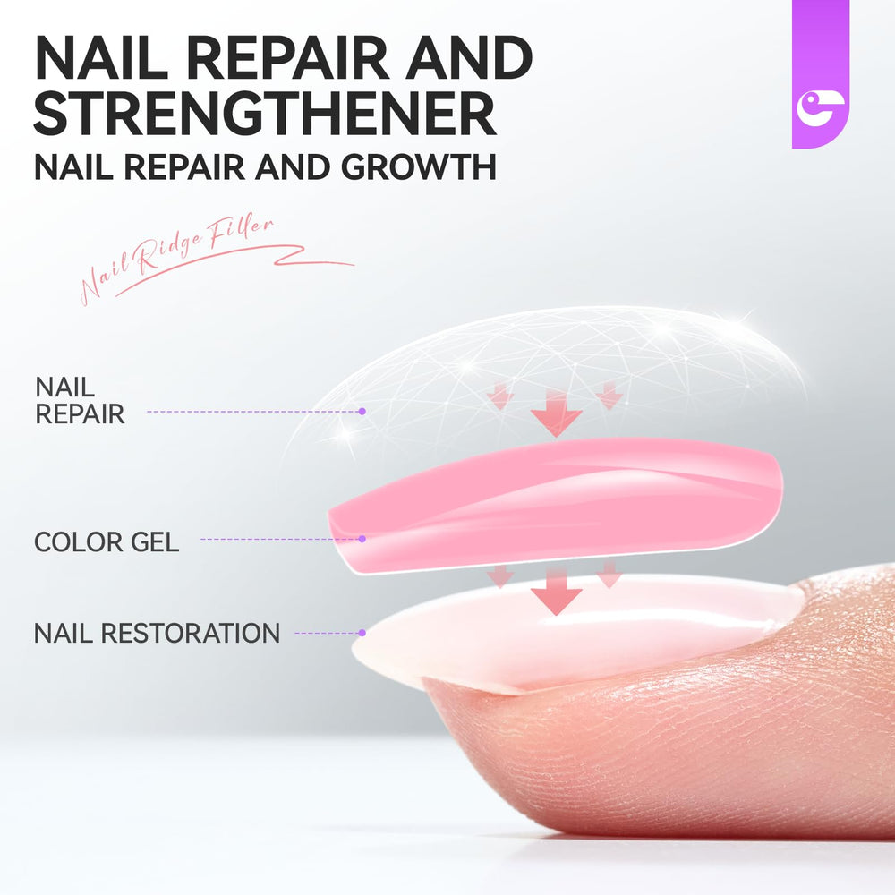 Gelike EC, fini brillant, base et top coat réunis.
