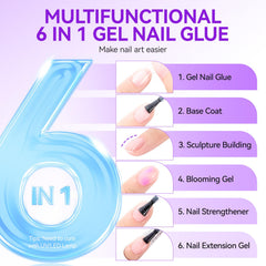 Gelike EC lampe UV-LED assure un durcissement rapide des extensions.