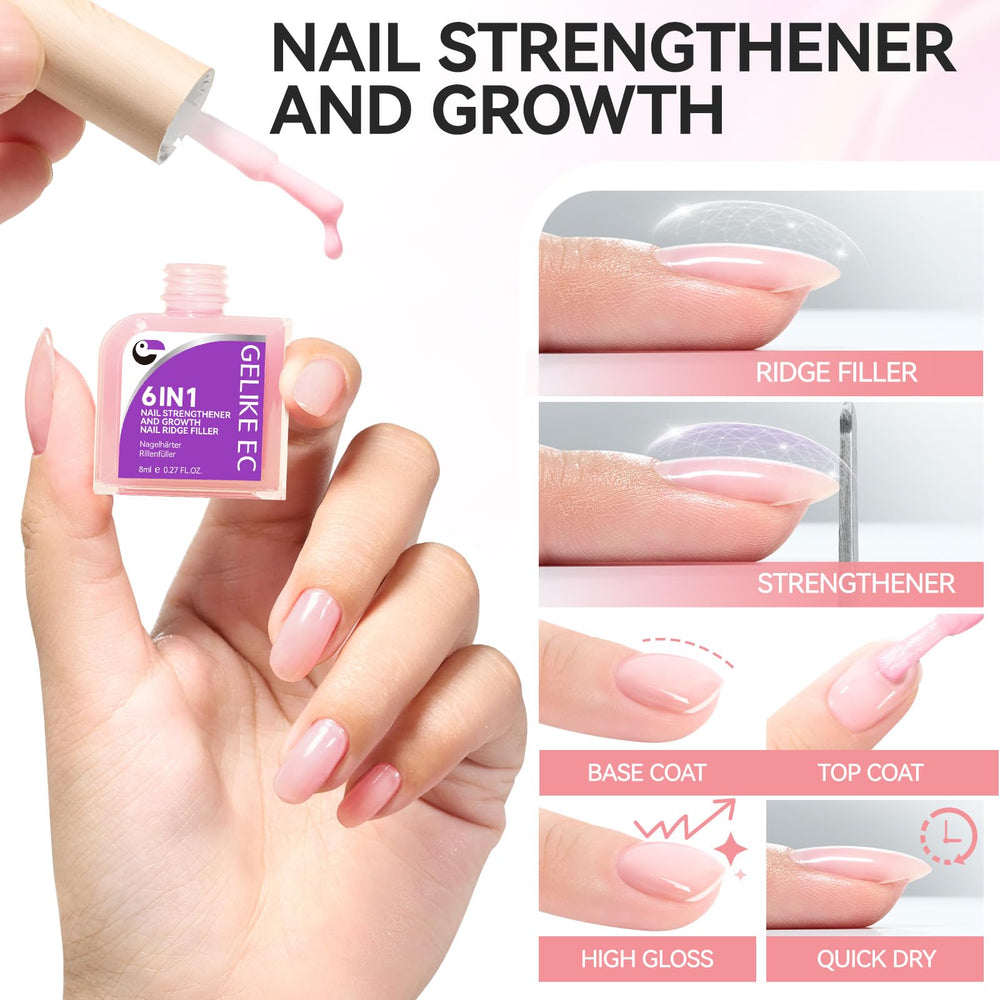 Gelike EC application sur ongles favorisant la croissance