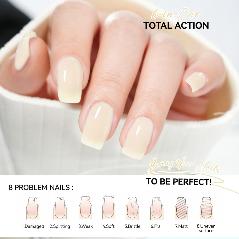 Gelike EC routine quotidienne à domicile pour ongles soignés.