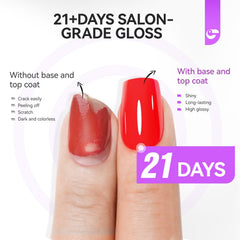 Top coat Gelike ec brillance miroir sans essuyage