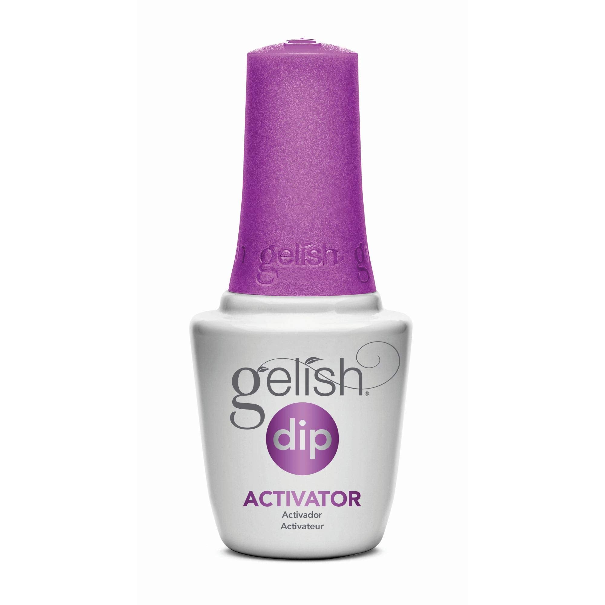 Gelish Dip Activator, bouteille activatrice 15 ml, durcissement rapide sans chaleur