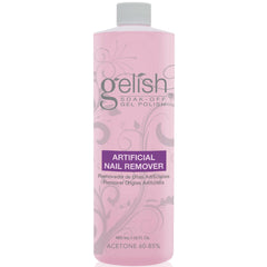 Gelish Dissolvant pour ongles artificiels, emballage compact et pratique pour le studio.